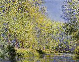 Bend in the River Epte by Claude Monet